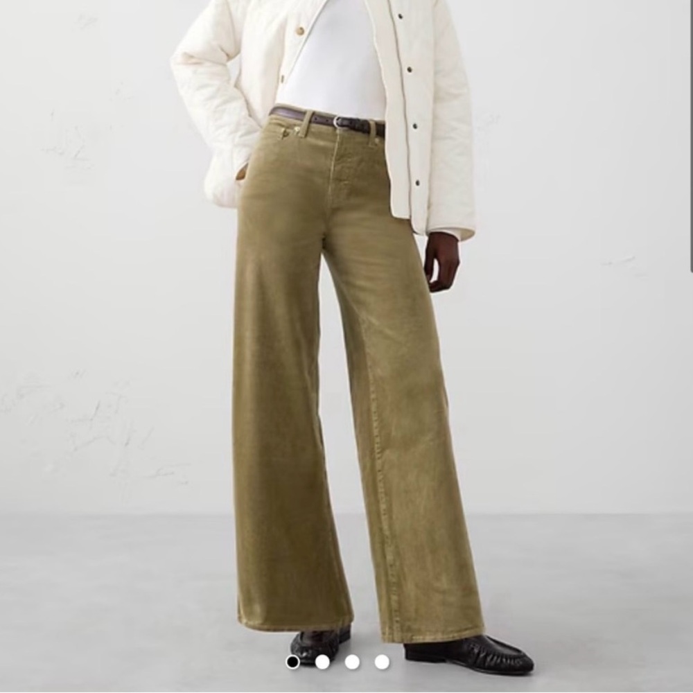 Wide Leg Corduroy Pants